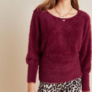 NWT Anthropologie Ember Eyelash Sweater